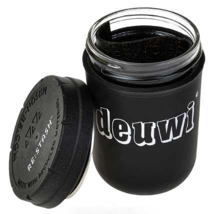 JAR EN VERRE POUR CONSERVER HERBE MARQUE DEUWI COLLAB MASON-RE - DEUWI RESTASH JAR
